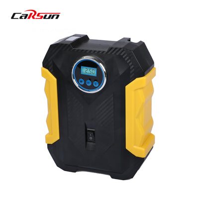 LinkMejor 120W Portable Air Compressor Digital Tire Inflation Pump with LED Light Tire Pump Compressor For Car Motorcycle