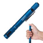 Niwalker NWG10 650 Lumen USB Rechargeable LED Penlight EDC Pocket Flashlight with Bidirectional Clip