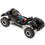 LinkMejor EX86100 V3 Rock Cruiser 1/10 2.4G 4WD RC Car 2 Speed Class Crawler Off-Road Climbing Truck LED Light Hobbywing ESC Steel Frame Straight Axle Oil Shock Vehicles Models Toys