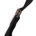 Mens Classic Black Suspenders Elastic Y-Back Adjustable Braces with 3 Metal Clips