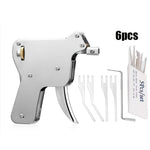6PCS Powerful Padlock Repair Tool Set Tool Door Tool Kit With Strong Spring Head And Chuck Key Set For Professionals And Beginners