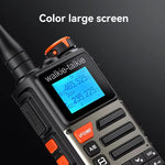 LinkMejor BF-K69 High Power Walkie Talkie Multi-Band Wireless Copy Frequency 999CH Type-C AM FM DTMF NOAA Portable 2 Way Ham Radios
