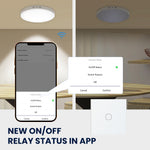 86 Type Tuya WiFi Touch Smart Switch Voice Control APP Control Timer Function Work with Amazon Alexa Google Assistant [Neutral Wire]