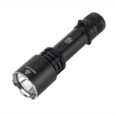 Niwalker N50T V2 2300LM 796 Meters Thrower LED Flashlight With 21700 Battery Type-C Rechargeable Professional Tactical Torch Outdoor Camping Light