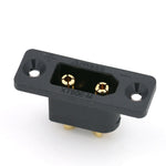 5 PCS Amass XT90E-M XT90 Male Connector Plug with Fixing Mounting Hole