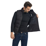 LinkMejor HP-15 Uniex Heated Vest- 15 Areas Heating Temperature, with Digital Display, USB & DC Electric Thermal Clothing Winter Warm Vest Outdoor Sports Coat