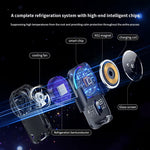 BK62-S 25W Semiconductor Qi2.2 Wireless Magnetic Charger Fast Wireless Charging Car Phone Holder for Smart Phones for iPhone 17 17Pro Max 16 15 14 for Xiaomi 17pro for Huawei Mate XTs for OPPO for VIVO