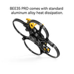 LinkMejor Bee35 Pro LED 153mm Wheelbase 3.5 Inch Frame Kit Support DJI O3 for DIY CineWhoop RC FPV Racing Drone