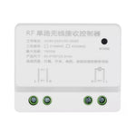 Smart Home AC110V 220V Single1 Channel Remote Controller Receiver Wireless RF Radio Frequency Hall Bedroom Light Switch 433MHz