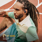 LinkMejor Z9 TWS Earphone bluetooth Earphone HiFi Stereo Deep Bass Dual Microphones CVC Call Noise Cancelling Power Display IPX5 Waterproof Earhooks Sports Headphones
