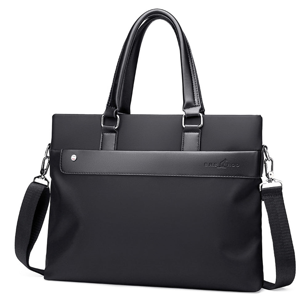 Men's Business Briefcase 14''  Laptop Handbag Waterproof Large Capacity Shoulder Crossbody Bag