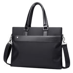 Men's Business Briefcase 14''  Laptop Handbag Waterproof Large Capacity Shoulder Crossbody Bag