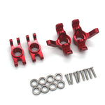 Metal Steering Cup / Rear Wheel Seat / Steering Rod / Rear Axle Carrier for MJX 1/16 1/14 RC Car Vehicle Models Spare Parts