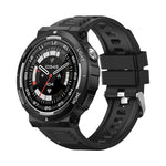 KT75 1.53inch HD Screen Strong Flashlight bluetooth Call Heart Rate Blood Pressure Blood Oxygen Monitor Women's Health Sleep Monitoring Multi-sport Modes Music Playback 3ATM Waterproof Smart Watch