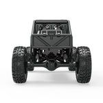 LinkMejor 18499 Waterproof Driving Version RTR 1/18 2.4G 4WD RC Car Rock Crawler Pipe Rack Off-Road Climbing Truck LED Light Full Proportional Vehicles Models Straight Bridge Axle Toys