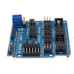 LinkMejor R3 Sensor Shield V5 Expansion Board Geekcreit for Arduino - products that work with official Arduino boards