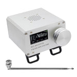 Si4732 Full Band Radio Receiver FM LW MW SW SSB Aluminum Alloy BCL High-Performance WiFi BNC Connector Digital Decoding Longwave Shortwave High Fidelity Sound Speaker