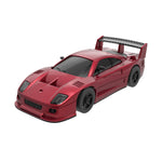 LinkMejor S100 1/64 2.4G RWD Drift RC Car Mini Full Proportional Three Speed Metal Gears LED Light with Bearings Screen Remote Control High-Speed On-Road Racing Vehicle Model Boys Gifts 60 Minutes Playing Time Toys