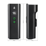 LinkMejor Anti-glare Bicycle Light 2000LM USB-C Rechargeable 4000mAh Waterproof 200M Range Digital Display for MTB, Scooter