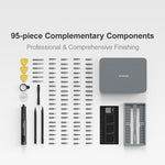 Atuman E3 Electric Screwdriver Set 95 in 1 Rechargeable 650mAh Lithium Battery 230rpm High Torque Compact Design Precise Bits for Electronics and DIY Tasks