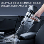 LinkMejor Brushless 100W 80000rpm Cordless Handheld Vacuum Cleaner Small Mini Car Auto Home Wireless