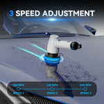 Wireless Portable Electric Car Polisher 3 Speed Adjustable IPX8 Waterproof Rechargeable Multi-Functional Scratch Remover