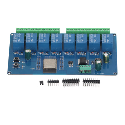 8 Channel Relay Module ESP32 WiFi Wireless Control BLE Development Board ESP32-WROOM-32E DC 5~30V