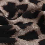 LinkMejor Summer Leopard Print Shirts Fashion Men Short Sleeve Lapel Shirt Casual Floral Blouse Men Hawaiian Beach Tops