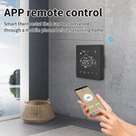K7 Tuya Smart WiFi Thermostat with LCD Touch Screen for Electric/Water Heating Weekly Programmable Child Lock Voice Control with Alexa Google Home