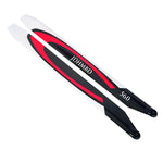 LinkMejor Carbon Fiber Helicopter Main Blade 86/95/105/360/380/510/560mm For ALIGN ALZRC RC Helicopter Parts