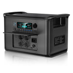 [EU Direct] Cosmobattery 2600W 2048WH 640000mAh Portable Power Station LiFePO4 Battery Inverter Pure Sine Wave Generator Energy Storage System Power Supply Backup Outdoor Camping RV Universal Plug/EU Plug, Apower 2000
