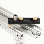 Aluminum Profile Drill Guide Access Hole Drill Jig For 2020 2040 3030 3060 European Standard Aluminum Extrusion Profile