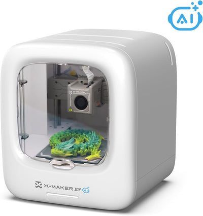 [EU/US Direct]AOSEED X-MAKER JOY AI Kids' V4.0 3D Printer 300mm/s Print Speed 120×120×120mm Build Volume Support Wi-Fi App Control