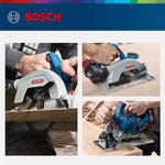 LinkMejor 185-LI Cordless Circular Saw 18V 5000rpm Brushless Motor 165mm Blade LED Lighting Dust Collection Interface Quick Safety Brake