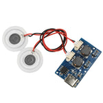 DC 5V Intelligent Humidifier Module Dual Spray Electrified Direct Type-C Interface Mist Control Board DIY Electronics Kit