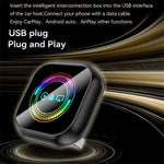 LinkMejor Q1AQ 3in1 Wireless CarPlay Android Auto Adapter MirrorLink / AirPIay Screen Mirroring USB Dog Bluetooth 5.0 Plug and Play