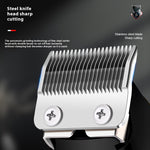 LinkMejor Professional Hair Clipper Stainless Steel Blade Sharp Cutting High Power Low Noise LED Digital Display Rechargeable Adjustable