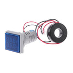 Geekcreit® AC 60-500V 0-100A D18 Square LED Digital Dual Display Voltmeter Ammeter Voltage Gauge Current Meter