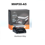 MHP50-A5/B5 for MINI WARE Mini Hot Plate Preheater 50×50mm 100-350°C DC 19-24V/PD 20V Up To 150W Color LCD Heating Curve Pocket Size Soldering Station