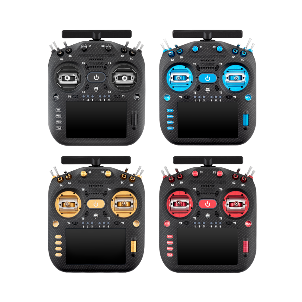 Radiomaster TX16S MK3 MAX Radio Controller ELRS 2.4GHz/900MHz Dual Band Gemini 5.0" Color Touchscreen AG02 Hall Gimbals EdgeTX Transmitter for FPV Racer Drone