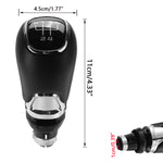 5 6 Speed Car Gear Shift Knob For Skoda/Octavia A7 MK3 2013-2017 PU Leather Manual Shifter Lever Handle Gear Stick
