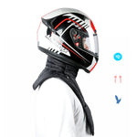 LinkMejor Keeping Warm Neck Scarf Motorcyclist Rider Chest Neck Protector Windproof Warmer Scarf Bibs Motorcycle Winter Thermal Collar