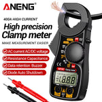 LinkMejor MT87 Digital Clamp Multimeter 400A AC Current Ammeter AC/DC Voltmeter Resistance Capacitance Tester