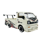 LinkMejor D14S MINI 1/10 2.4G 4WD Full Scale Brushless On-Road Electric RC Car Truck Vehicle Models With Surround