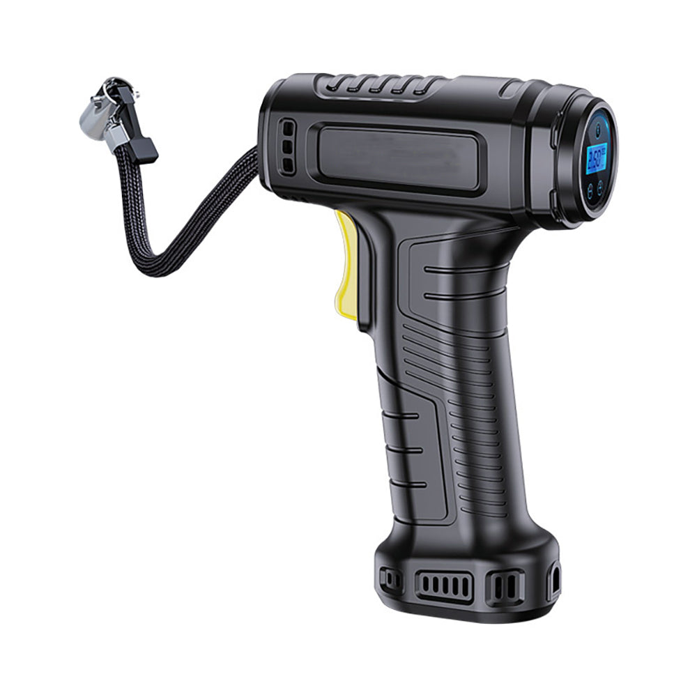 120W Smart Car Electric Tire Inflator Pump Car Handheld Intelligent Digital Display Household Car Electric Portable Tire Air Pump