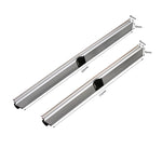 LinkMejor Drill Press Table Fence Aluminum Alloy 715mm 920mm Dust Collection Efficient Woodworking Positioning Tool