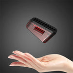 LinkMejor Smart Bicycles Taillight 5 Modes Brightness 300mAh Battery Type-C Rechargeable Waterproof Warning Rear Light for Cycling