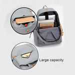 Men's Backpack Waterproof Lightweight USB Charging Laptop Bag Male Business Casual Youth Travel Backbag Teenage Outdoor Sport Bag Student Schoolbag