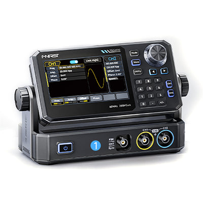 LinkMejor TSG3020 TSG6020 Signal Generator 60MHz Max Frequency 14-bit Resolution 200MSa/s Dual Channel Function Arbitrary Waveform Generator Linear Logarithmic Sweep Modes 4.3 Inch TFT Screen