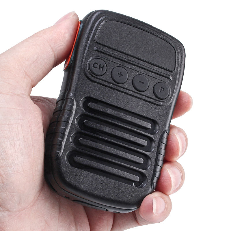 LinkMejor BM008 Wireless bluetooth Speaker Hand Microphone 1800mAh PTT Mic with Type-C Charging for Zello Android iOS Walkie Talkie App